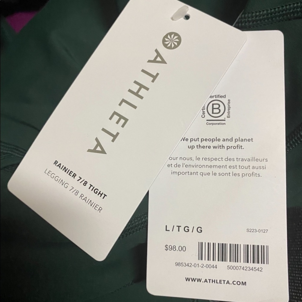 Athleta Rainier 7/8 Tight - Picture 9 of 10